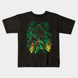 kratos god Kids T-Shirt